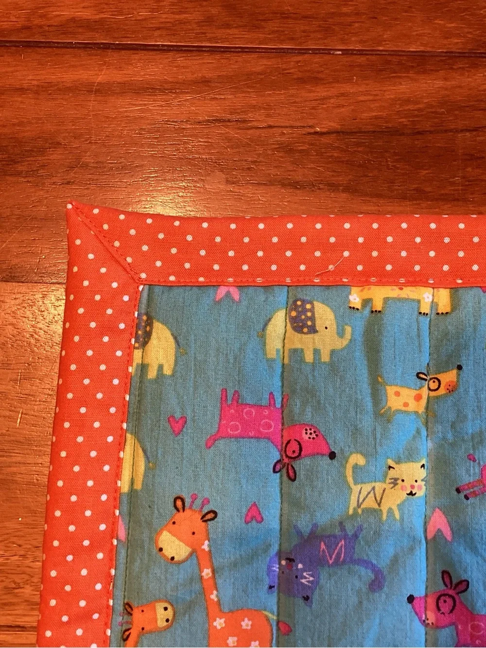 Kids Animal Print Placemat and Napkin Set